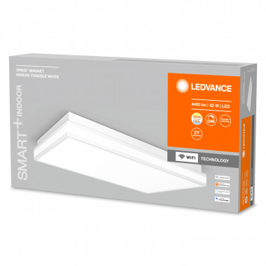 Product van LED plafondlamp 42W CCT Rechthoekig 600x300 mm Smart+ WiFi ORBIS Magnet LEDVANCE 4058075572836