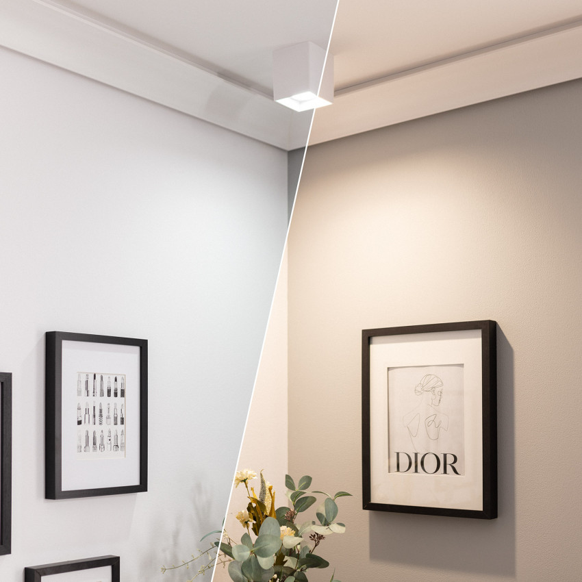 Product van Plafondlamp LED 5W RGBW WiFi Dimbaar Wit Jaspe