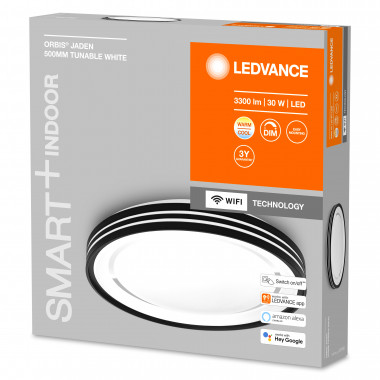 Produkt od Přisazené Stropní LED Svítidlo 30W CCT Kruhové Ø488 mm Smart+ WiFi Jarden Lisa LEDVANCE 4058075573550