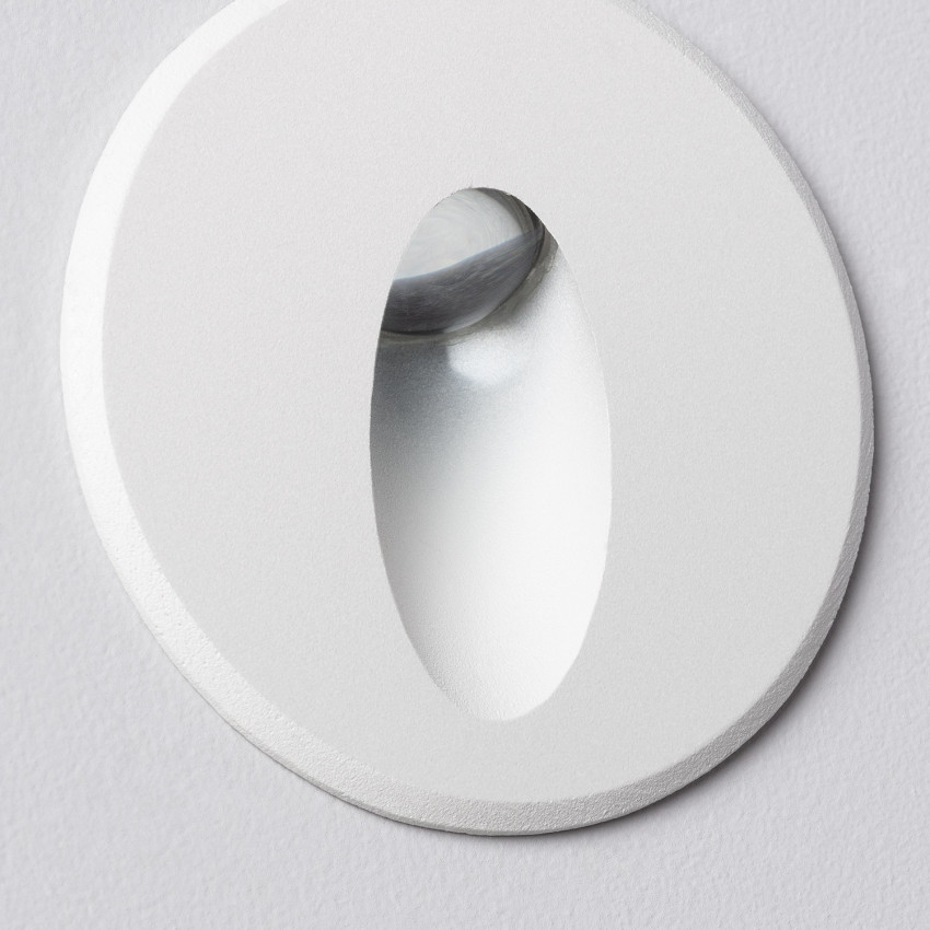Produkt od Vestavné LED Svítidlo 3W Wabi Ovální Kruhové v Bílé