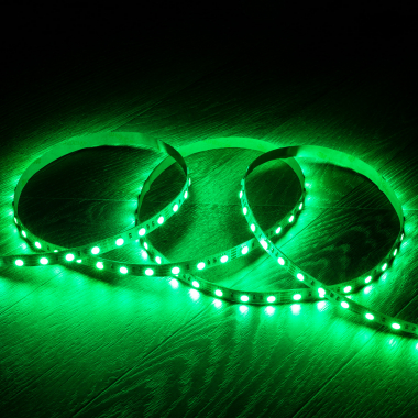 Product of 5m 12V DC SMD5050 60LED/m IP20 RGB LED Strip 10mm Wide Cut every 5cm