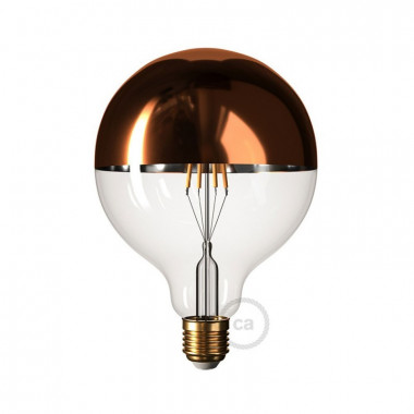 Ampoule LED Filament E27 7W 806 lm G125 Dimmable Creative-Cables CBL700175