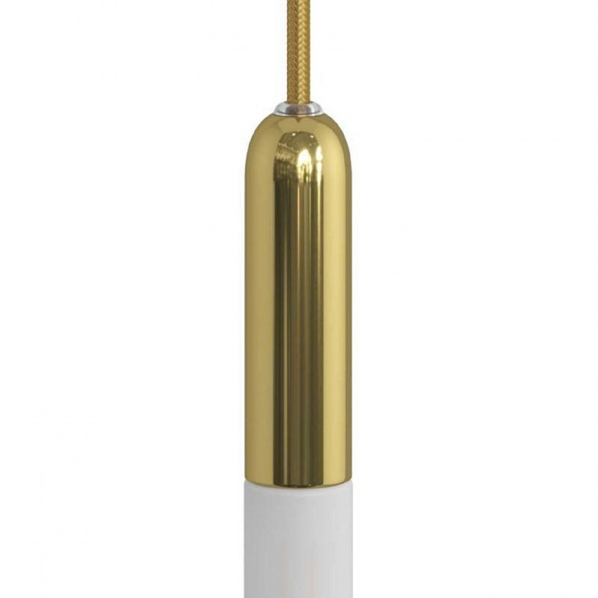 Product van Hanglamp 3 lichts-meervoudig Metaal Creative-Cables SPM3R20103E14GOERM65-L
