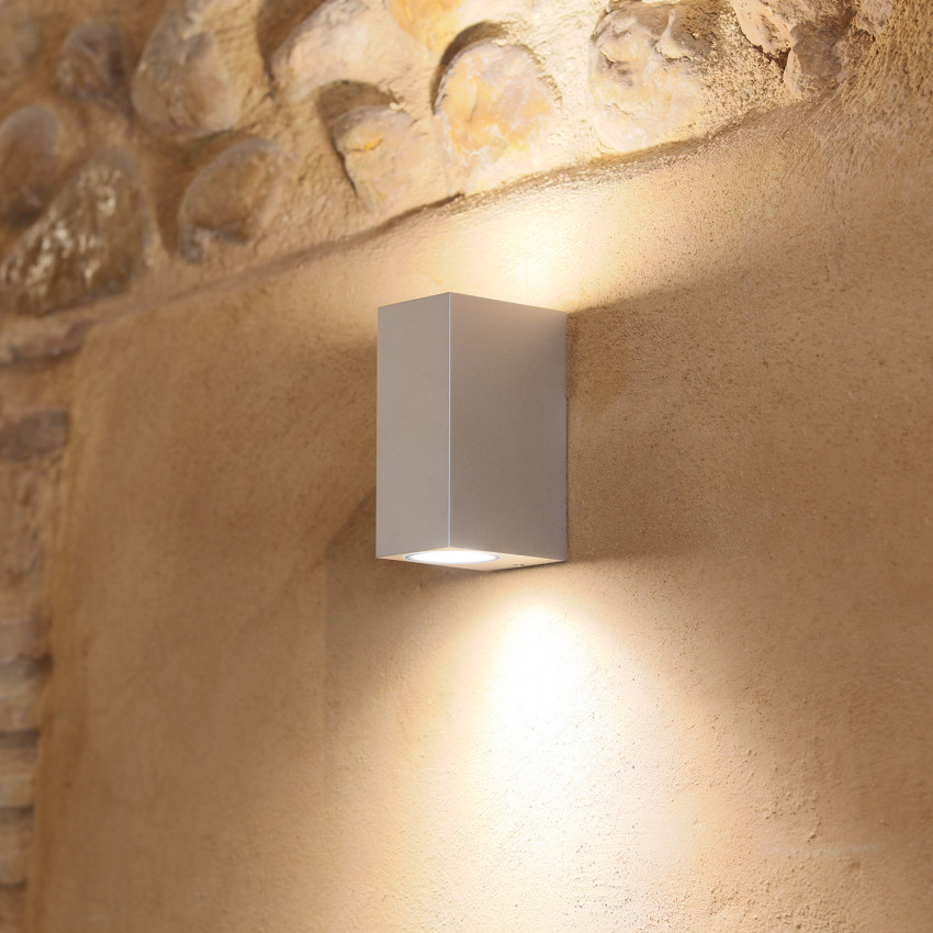 Produkt od Venkovní Nástěnné LED Svítidlo Hliníkové Oboustranné Osvětlení Miseno ve Stříbrné