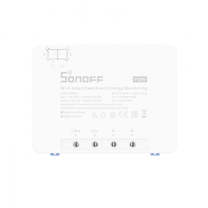 Product of Interruptor Smart WiFi Medidor de Energía SONOFF POWR3 25A