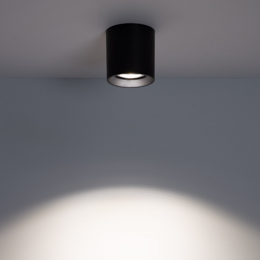Product of Ceiling Lamp in Black with GU10 Space Bulb 