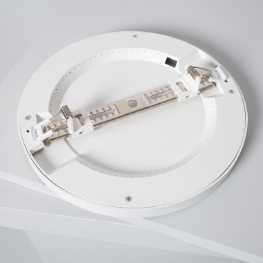 Produkt von LED-Deckeneinbauleuchte 18W wählbare CCT Rund Slim mit Bewegungssensor Einstellbarer Schnitt Ø75-205 mm