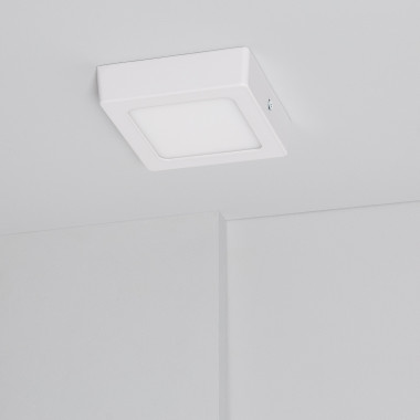 Plafondlamp Superslim Vierkant LED 6W CCT Selecteerbaar 105x105 mm