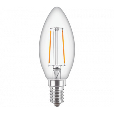LED Lamp Filament  E14 2W 250 lm B35 PHILIPS CandleND