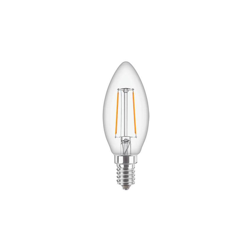 Product van LED Lamp Filament  E14 2W 250 lm B35 PHILIPS CandleND   