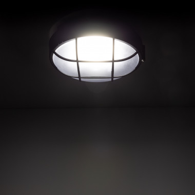 Plafonnier LED Extérieur Ovale 25W Hublot White IP65 94x198 mm