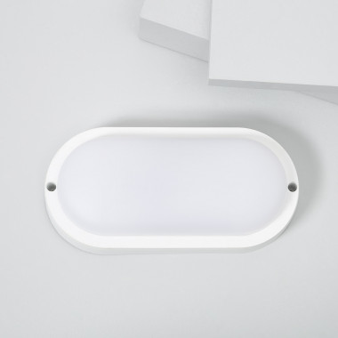 Product of White 25W Oval Hublot Outdoor LED Surface Panel IP65 94x196 mm
