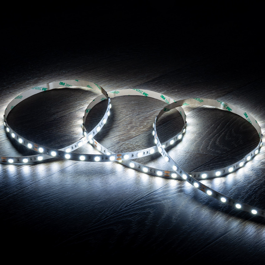 Product of Monochrome LED Strip with Wireless Controller and Power Supply