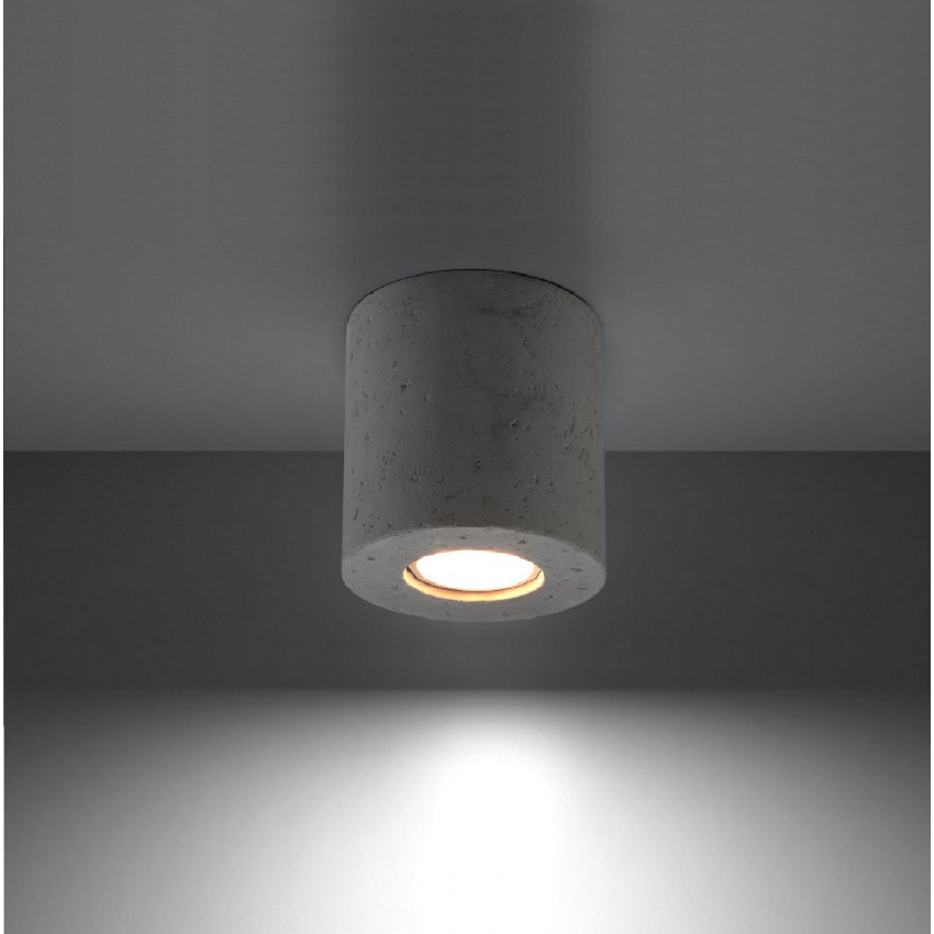 Product van Plafondlamp Orbis Beton SOLLUX 