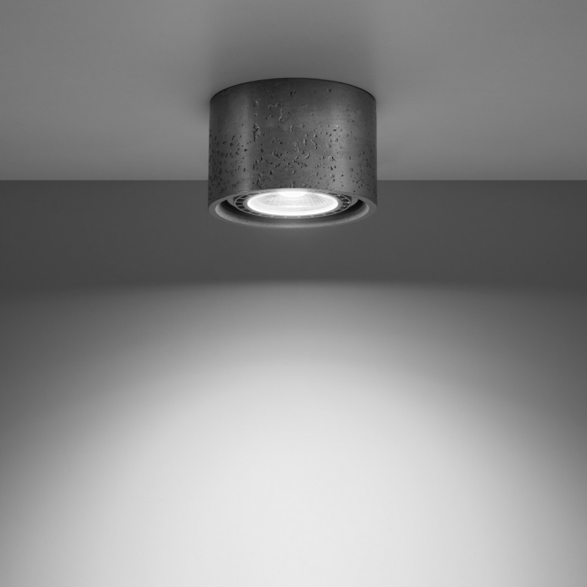 Product of Basic 1 Cement Ceiling Lamp SOLLUX