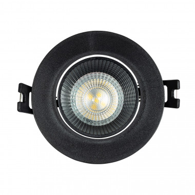 Produit de Collerette Downlight Ronde Orientable pour Ampoule LED GU10 / GU5.3 Coupe Ø 80mm