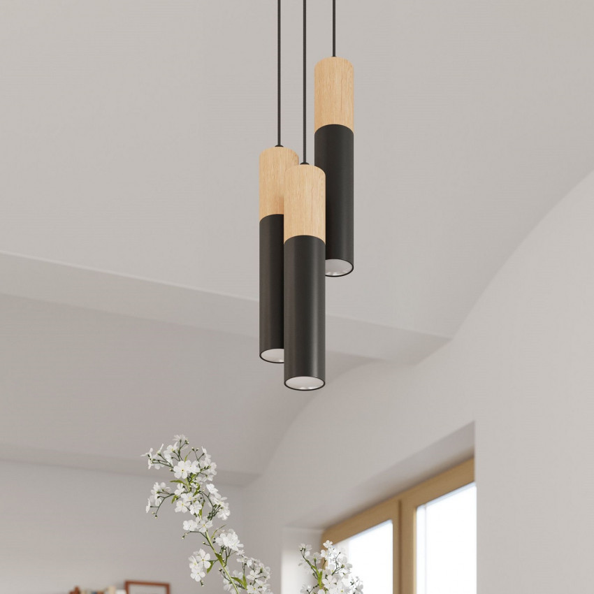 Product of Pablo Wooden Pendant Lamp SOLLUX