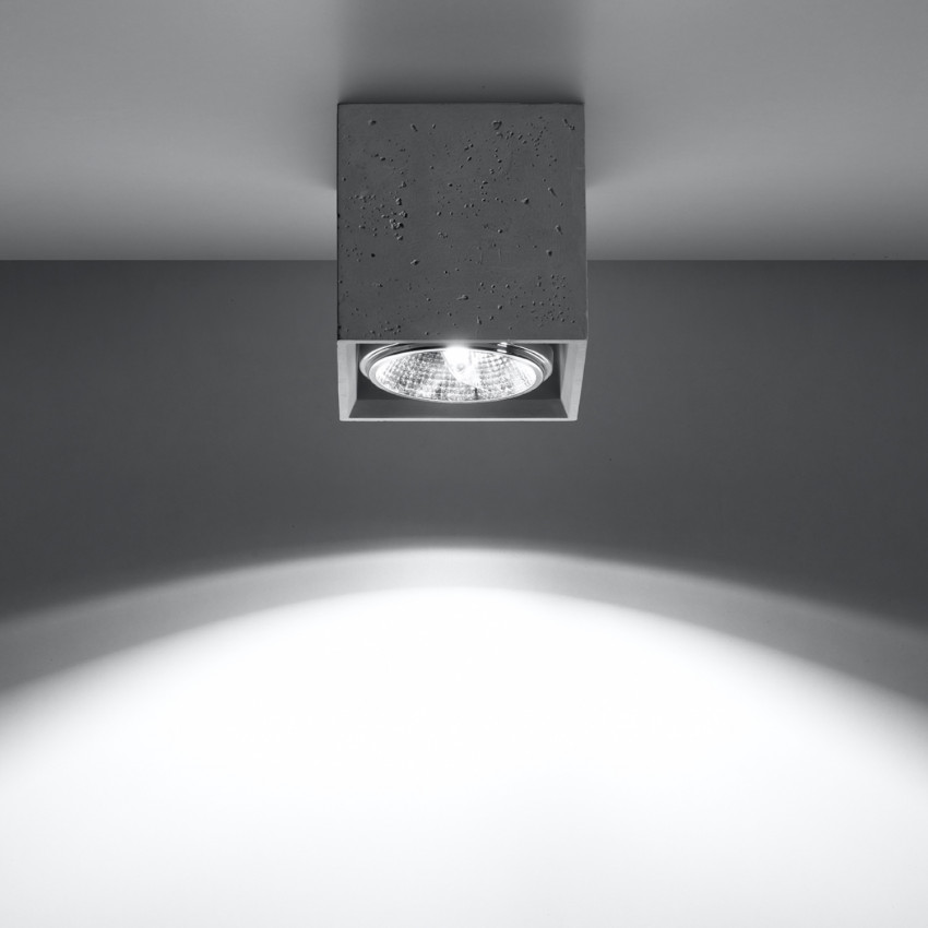 Product of Valde Cement Ceiling Lamp SOLLUX 
