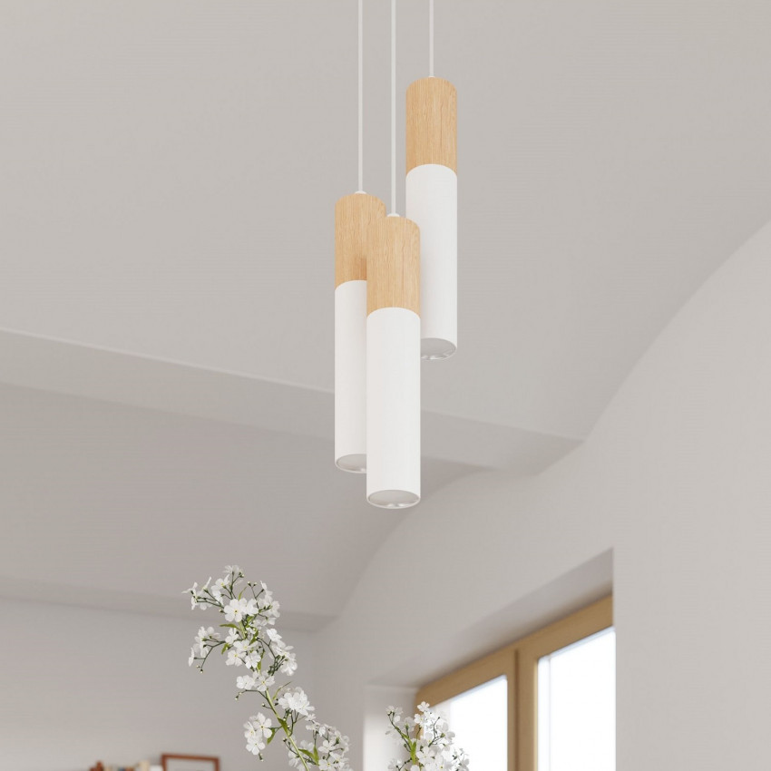 Product of Pablo Wooden Ceiling Lamp SOLLUX