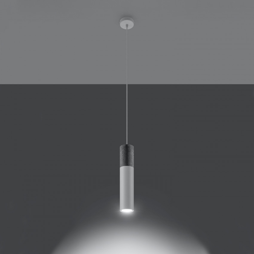 Product of Borgio 1 Concrete Pendant Lamp SOLLUX