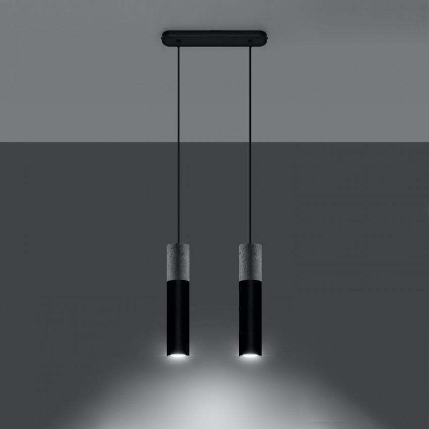 Product of Borgio 2 Concrete Pendant Lamp SOLLUX