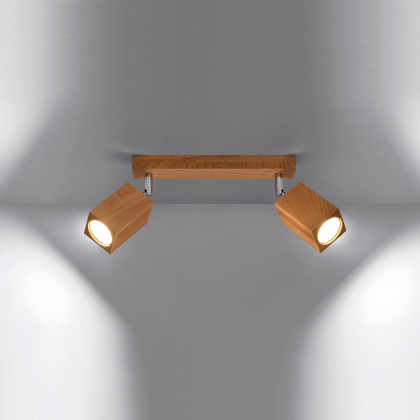 Product of Keke 2 Wooden Ceiling Lamp SOLLUX