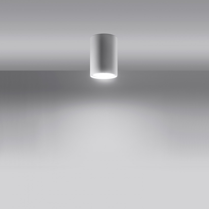 Product van Plafondlamp Lagos 10 Metaal van SOLLUX