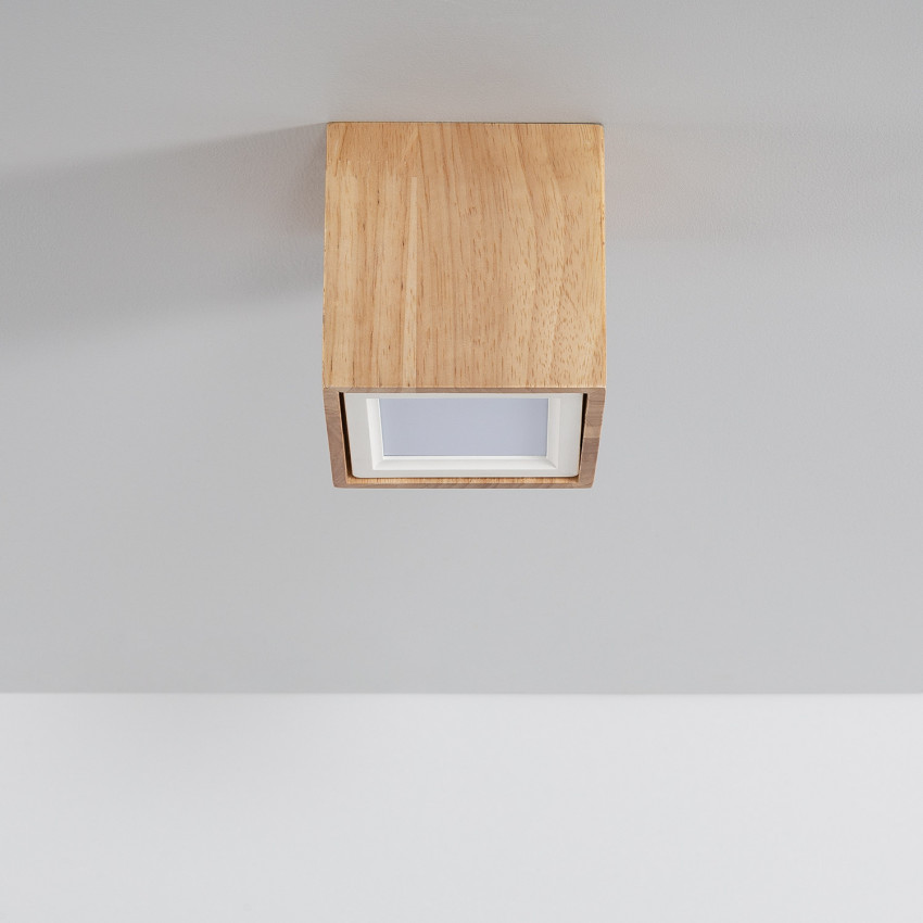 Product of 6W Sigurd Wooden LED Ceiling Lamp 