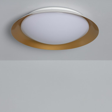 Plafoniera LED 30W Circolare Metallo Ø500 mm CCT Selezionabile Taylor