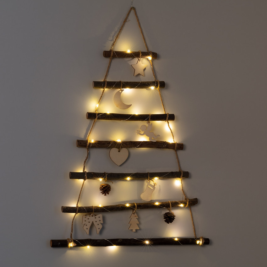 Produkt od LED Dřevěný Vánoční Stromek na baterie Malek