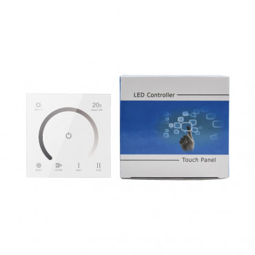 Product Wall Mounted Tactile Dimmer Controller for 12/24V DC Monochrome LED Strips