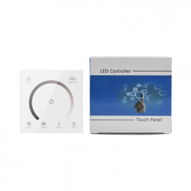Controller Regolatore a Parete Touch per Striscia LED 12/24V DC Monocolore