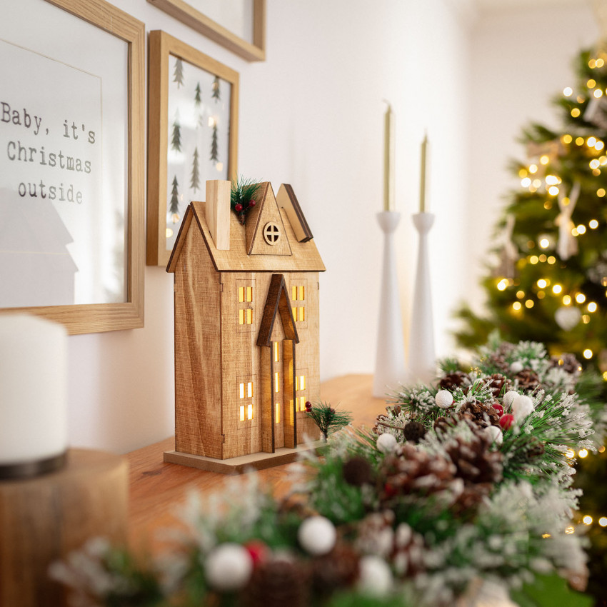 Produkt von LED-Weihnachtshaus aus Holz Rumah
