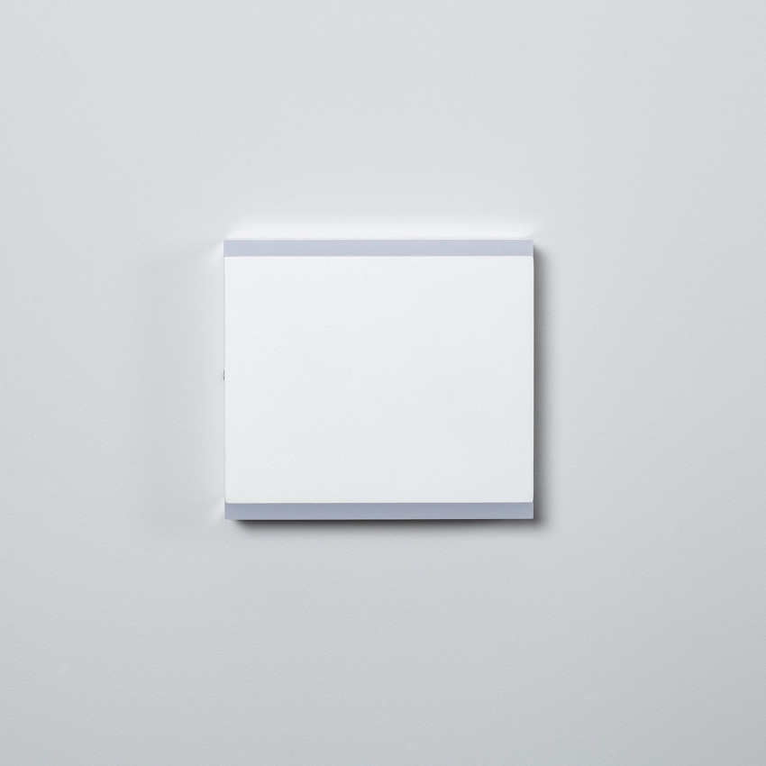 Product of Orus 6W Outdoor Double Sided Illumination Square White LED Wall Lamp