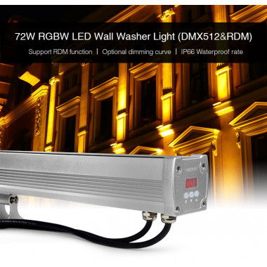 Produit de Wallwasher Murale LED RGBW DMX 72W IP66 1000mm MiBoxer