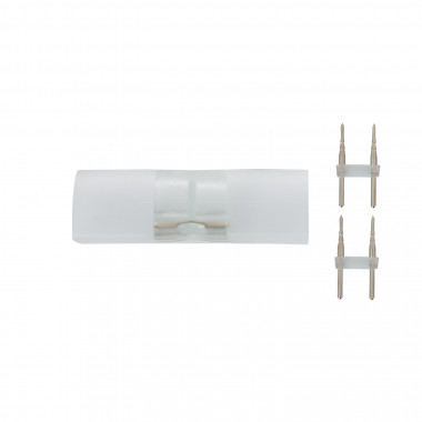 Produit de Connecteur pour Gaine Néon LED Flexible Dimmable 7.5W/m 220V AC 100 LED/m Semi-circulaire 180° Monochrome IP67