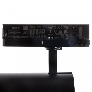Product van Spotlight New d'Angelo Zwart LED 40W (CRI 90) LIFUD voor Driefasige Rail