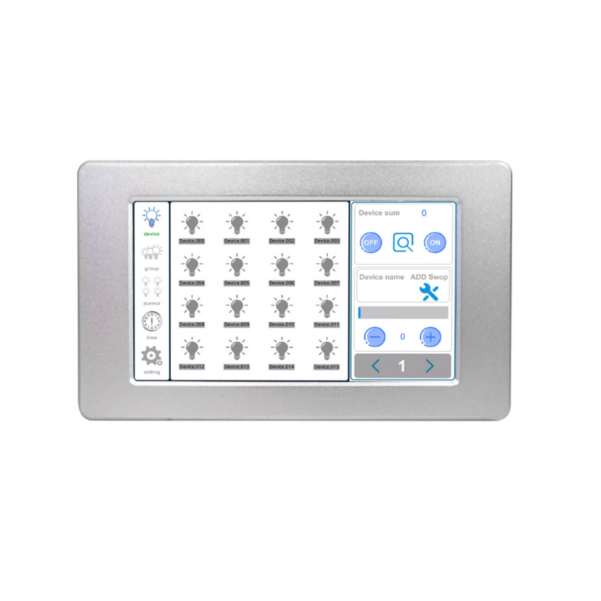 Product van Controller DALI Master  met Touchscreen 