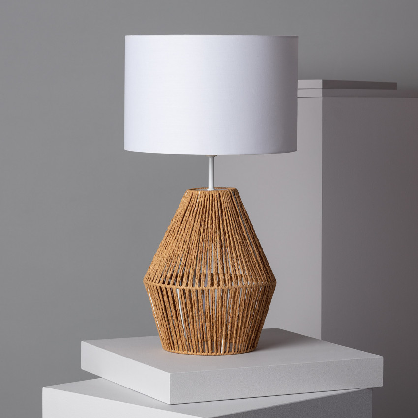 Product of Braided Paper Table Lamp ILUZZIA