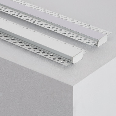 Product of Recessed Plaster/Plasterboard Aluminium Profile for Double LED Strips up to 20 mm 