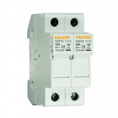 Product of MAXGE 10x38mm 500V Max 32A Sectional Fuse Holder