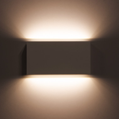 LED Applique Murale intérieur/Extérieur,10W 6000K Blanc Froid