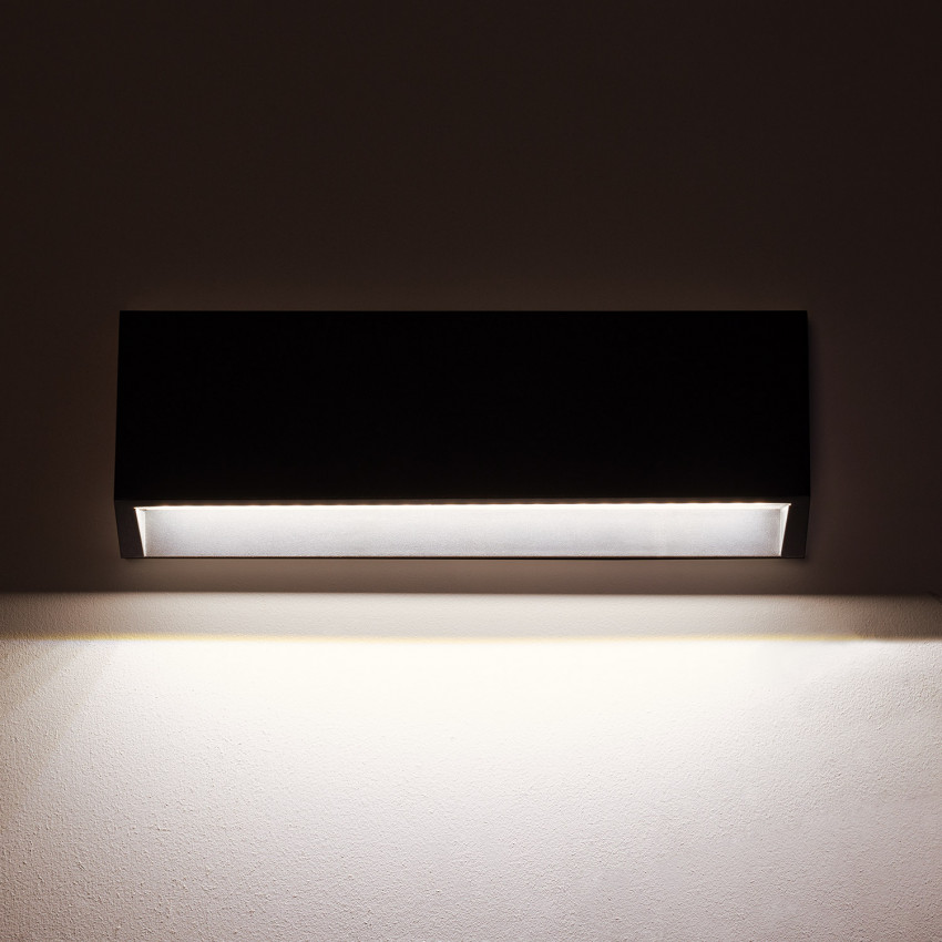 Product of 3W Tunez Rectangular Surface Outdoor LED Wall Light in Black