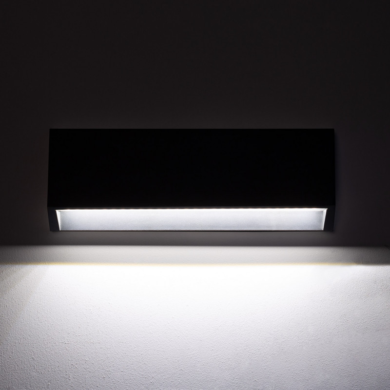 Produit de Balise LED Extérieure 3W en Saillie au Mur Rectangulaire Anthracite Tunez 