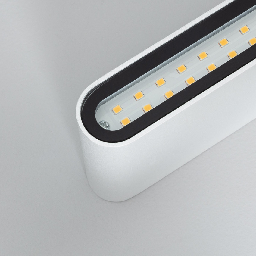 Produkt od Venkovní Nástěnné LED Svítidlo 12W Obdelníkové Oboustranné Osvětlení Bílé Einar 