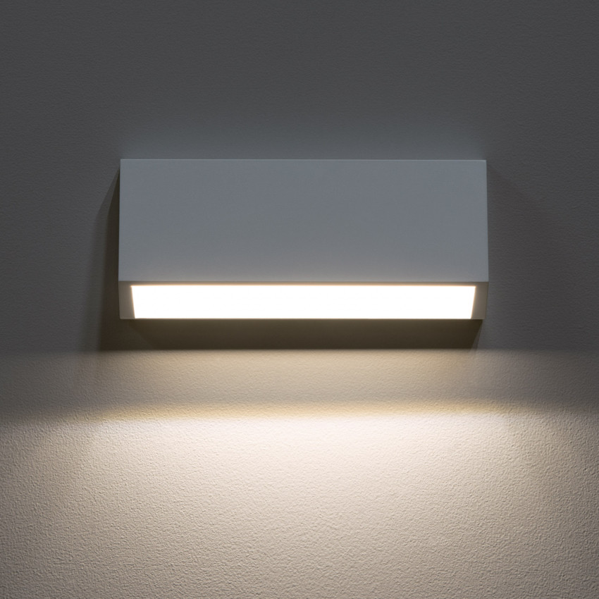 Product van Wandlamp Outdoor LED 3W Opbouw rechthoekig Wit Valeta