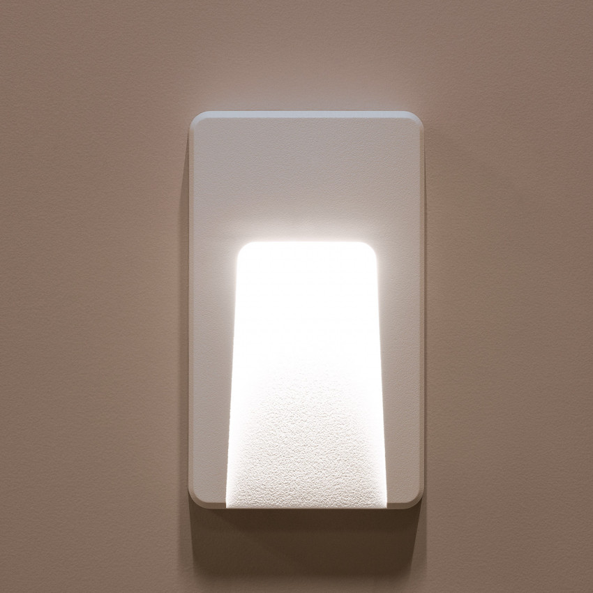 Produkt od Venkovní Přisazené LED Svítidlo 3W Joy Obdélníkové Bílé
