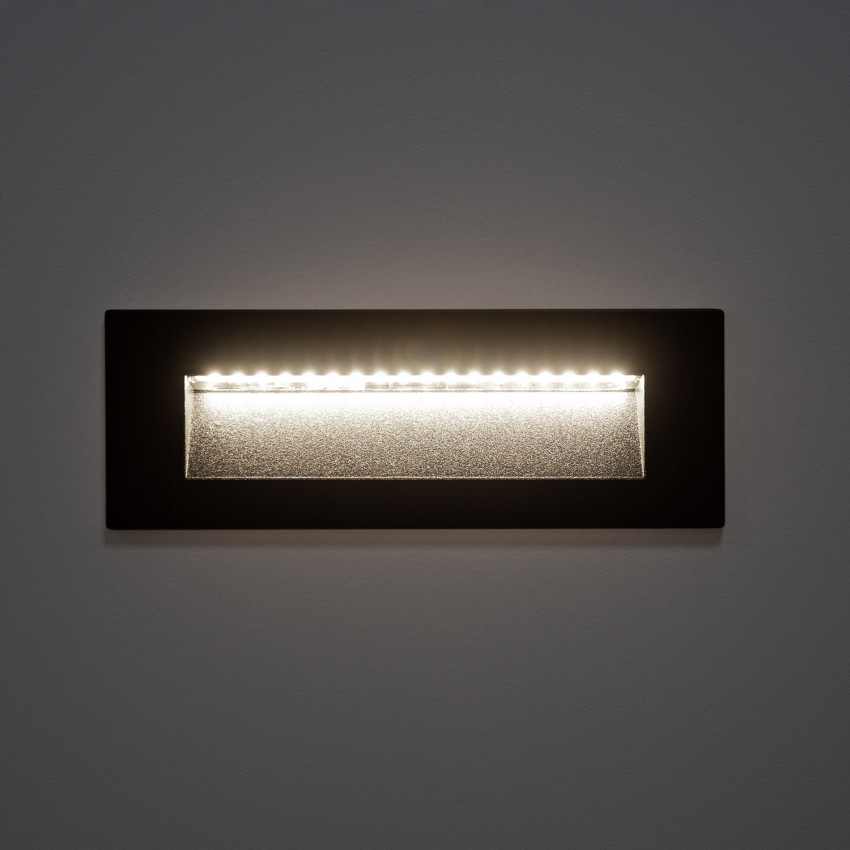 Produkt od Venkovní Zápustné LED Svítidlo 6W Groult Obdelníkové v Černé