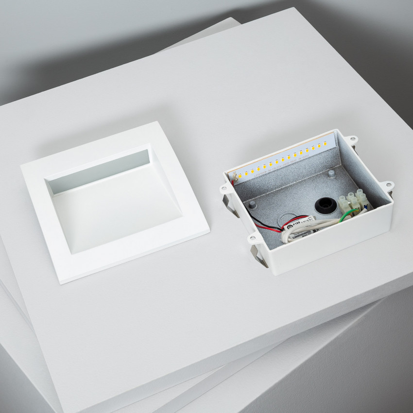 Produkt von LED-Wegeleuchte Außen 4W Einbau Rechteckig Weiss Natt