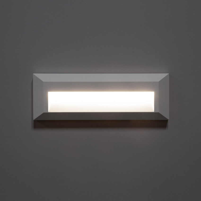 Produkt od Venkovní Přisazené LED Svítidlo 2W Élide Obdélníkové Bílé